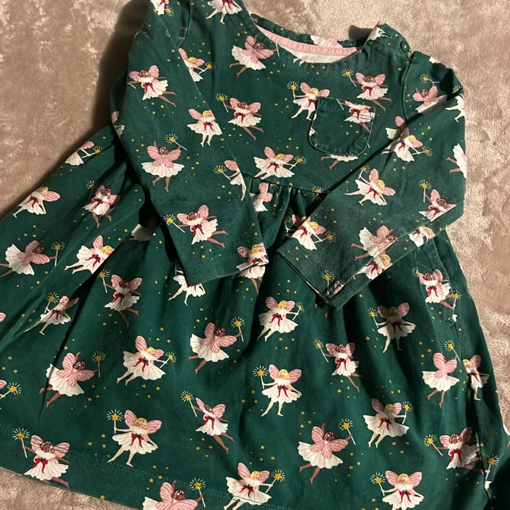 3 Mini Boden Floral Dress 2-3y - Picture 6 of 7